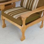 Vintage Eiken Fauteuils | Jaren 50 | Deens thumbnail 5