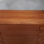 Vintage Ladekast Slotboom Kast Chest Of Drawers thumbnail 6