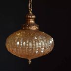 Art Deco Lamp | Persglas Lamp | Amber Hanglamp thumbnail 2