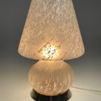 Murano Mushroom/Paddenstoel Tafellamp, Italie 1970'S thumbnail 13
