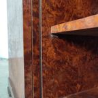 Compleet Wortelhouten Art Deco Bureau thumbnail 5