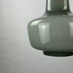 Grey Opaline Glass Pendant Lamp Kreta For Holmegaard By Jacob Bang, 1960 thumbnail 9