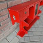Antiek Keukenrek Houten Regaal Brocante thumbnail 3