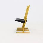 Set Of 2 Italian Height Adjustable Chairs Or Barstools 1980S thumbnail 6