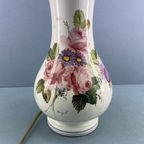 Italiaanse Tafellamp, Bureaulamp, Sfeerlamp Met Bloemen Motief thumbnail 8