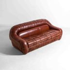 Mid-century Lederen ‘capriccio’ Sofa Door George Bighinello thumbnail 6