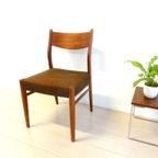 Retro Vintage Stoel Eetkamerstoel Jaren 60 Design Teak thumbnail 2