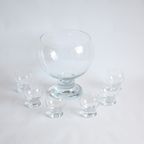 Punch Bowl By Erkkitapio Siiroinen For Riihimaen Lasi, Finland 1970S thumbnail 4