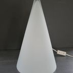 Vintage Sce Teepee Tafellamp Lamp Frosted Glas thumbnail 10
