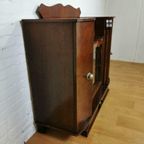 Vintage, Mid Century Dressoir, Drankkast, Barkast, Wandkast. thumbnail 8