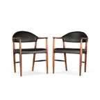 Deens Design Geherstoffeerde Stoelen By Kurt Olsen, Set Van 2 thumbnail 2