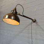Vroege Rademacher Wandlamp Met Grote Emaille Kap thumbnail 15