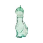 Kleine Glazen Katten Karaf Poes Fles Vetreria Etrusca Glaswerk thumbnail 2