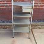 Vintage Design Trolley Van Heliolithe (Uit Frankrijk). thumbnail 3