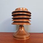 Art Deco Koperen Lamp, Van Coulter (Canada) thumbnail 9