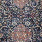 Voornamelijk Donkerblauwe Oosterse Loper Van 283x105cm Met Prachtige Kleuren En Patronen thumbnail 9