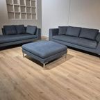 Alberta Collins Hoekbank - Chaise Longue - Stof - Blauw thumbnail 13