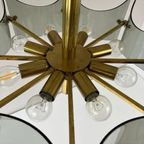 Midcentury Hanglamp Van Messing En Rookglas Schroder&co thumbnail 9