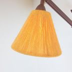 Vintage Fog & Mørup Teak Wandlamp Schaarlamp Rope 60 Denmark thumbnail 6