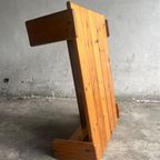 Brutalist Pine Coffee Table thumbnail 2