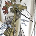 Alphonse Mucha Art Nouveau Spiegel. thumbnail 4