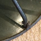 Vintage Donkergroene Metalen Bistroset thumbnail 10