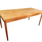 Vintage, Teakhouten Uitschuifbare Eettafel Xl thumbnail 7