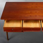 Deen Design Teak Freestanding Desk, 1960S thumbnail 15