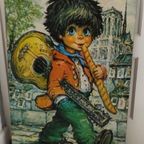 Vintage Prent Michael Thomas Big Eyed Kids 1978 thumbnail 2