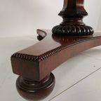 Uitstekende Kwaliteit 19E-Eeuwse Willem Iv Palissander Ontbijttafel Met Kantelblad – Ca. 1820 thumbnail 18