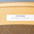 High Back Easy Lounge Chair / Fauteuil Ge 284a By Hans Wegner For Getama thumbnail 12