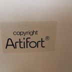 Artifort F182 Draaifauteuil Bruin Leer | Lever Bruin Leren thumbnail 8