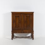 Unique Bar Cabinet From Axel Einar Hjorth By Nordiska Kompaniet, 1930’S thumbnail 4