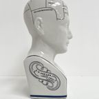 Keramieken 30 Cm Hoge Phrenology Hoofd, 1990’S thumbnail 3