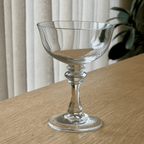 Set Of 5 Vintage French Crystal Champagne Glasses thumbnail 3