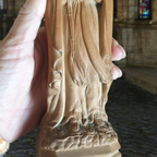 Prachtig Oud Houtsnijwerk Maria Beeldje H 20 Cm thumbnail 5
