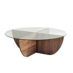 Evila Originals Salontafel Met Veiligheidsglas Ø90cm thumbnail 5