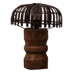 Bamboe Bureaulampje | Bruin thumbnail 2