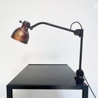 Industriële In Hoogte Te Verstellen Vintage Klemlamp, 1960'S thumbnail 11