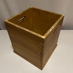 Grenen Houten Kruk Of Bak Jaren 60 70 thumbnail 4