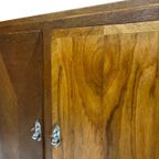 Art Deco Dressoir Kast Jaren 30 Met Marmeren Blad Design thumbnail 21