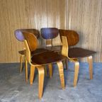 4x Pastoe Stoelen Sb02 Van Cees Braakman thumbnail 3