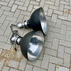 2x Zwarte Industriële Hanglamp thumbnail 7