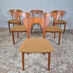 Niels Koefoed 'Peter' Chairs, Vintage Jaren 60 Eetkamerstoel thumbnail 4