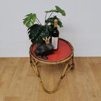 Vintage Rotan, Rattan, Bamboe Salontafeltje, Bijzettafeltje thumbnail 2