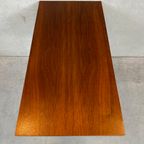 Vintage Verrijdbare Tafel – Teak En Chroom thumbnail 5