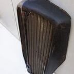 Antieke Radiator Grille Van Oldtimer Rover thumbnail 9