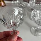 Set Van Negen Loodkristallen Champagne Coupes thumbnail 6