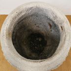Antieke Franse Stenen Tuinvaas, Bloempot Tuin Pot Steen 403 thumbnail 4