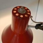 Vintage Oranje Architectenlamp Bureaulamp Klemlamp Desklight thumbnail 11